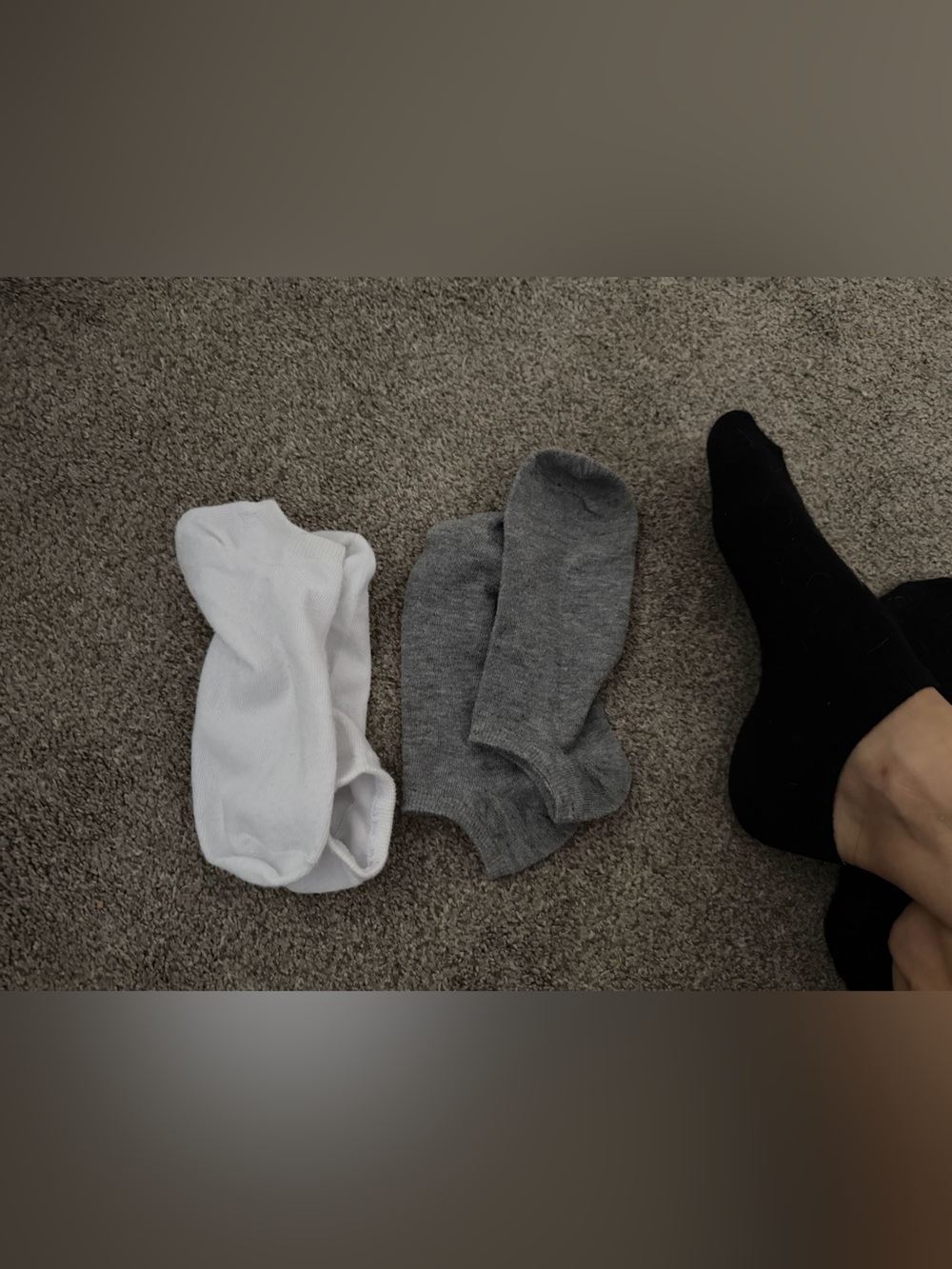 Pack of 3 pairs of women’s ankle socks